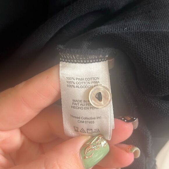 ✨PSYCHO BUNNY by ROBERT GODLEY CLASSIC BLACK SZ 4X POLO✨ - Picture 9 of 9